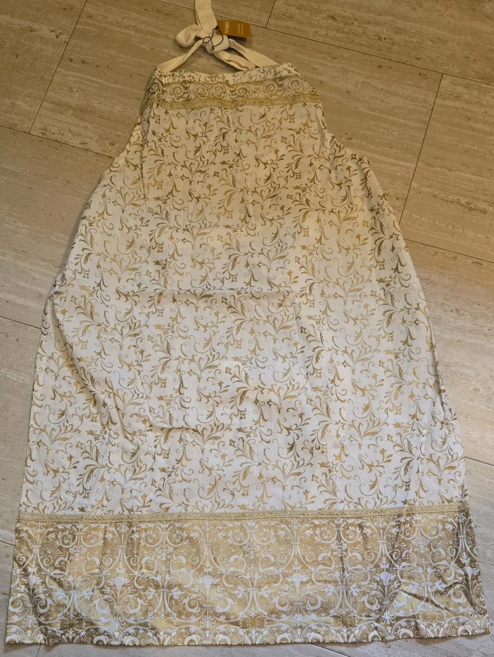 New Pier 1 Imports Cotton Hostess Apron